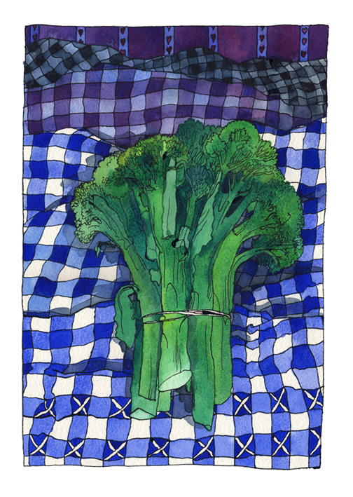 Broccoli and Gingham