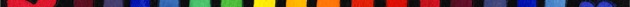 horizontal rainbow bar