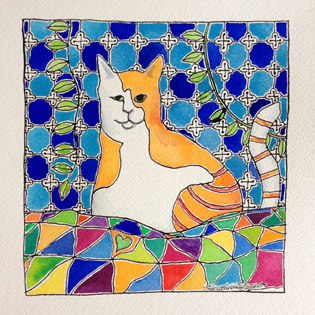 10-OrangeCatintheConservatory_nosig_315