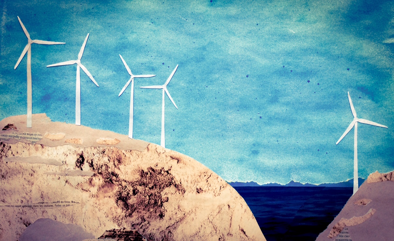 Textile Warrior_Windfarm-collage