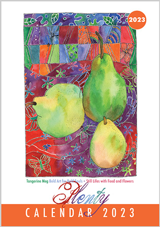 Cover image of Tangerine Meg Plenty (Still Life) Calendar 2023